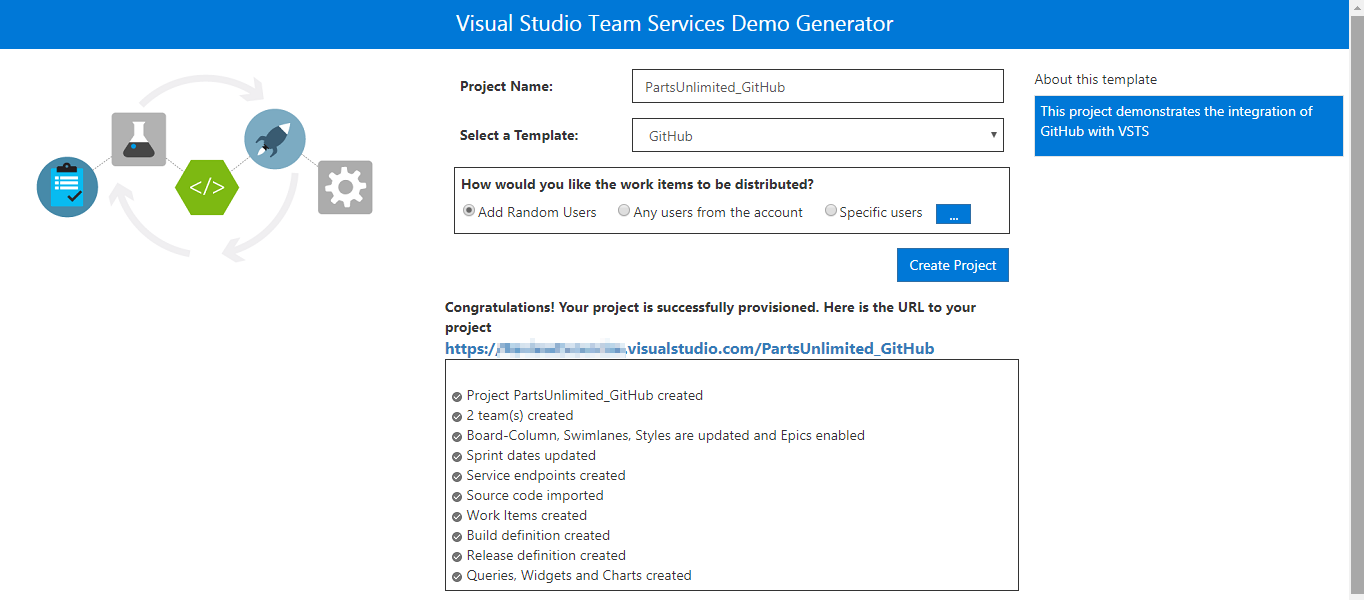 VSTS Demo Generator